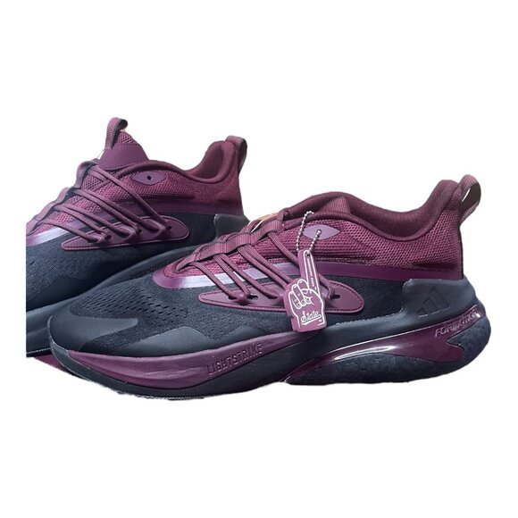 Adidas AlphaBoost V2 PE Mississippi State Shoes Brand New Never Used Size 17 - Picture 2 of 6